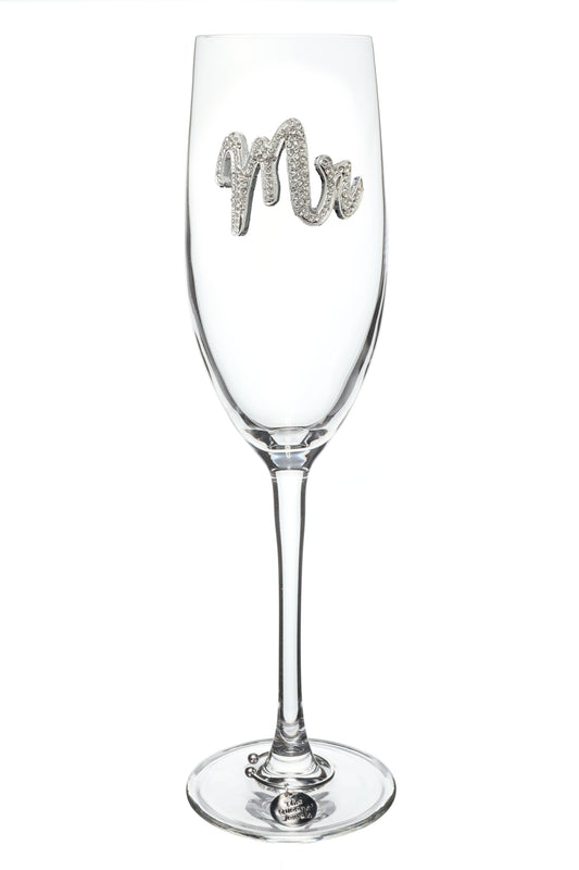 Mr Jeweled Stemmed Champagne Flute - The Season Boutique