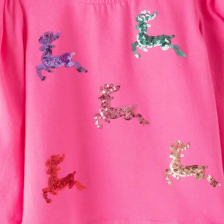 Reindeer Sequin Shirt