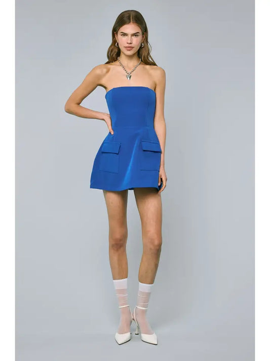 Pocket Mini Dress