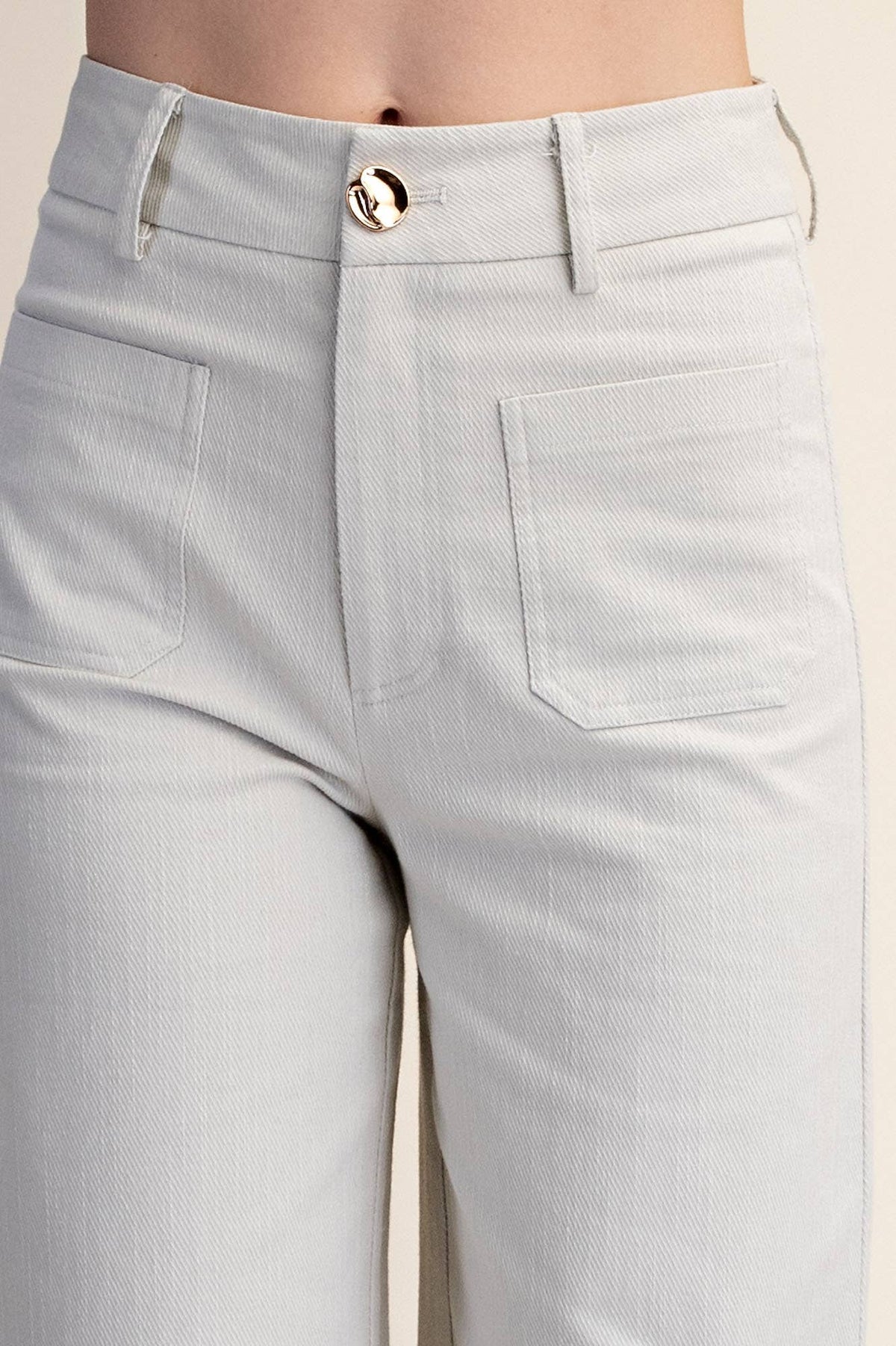 Front Pocket Wide Leg