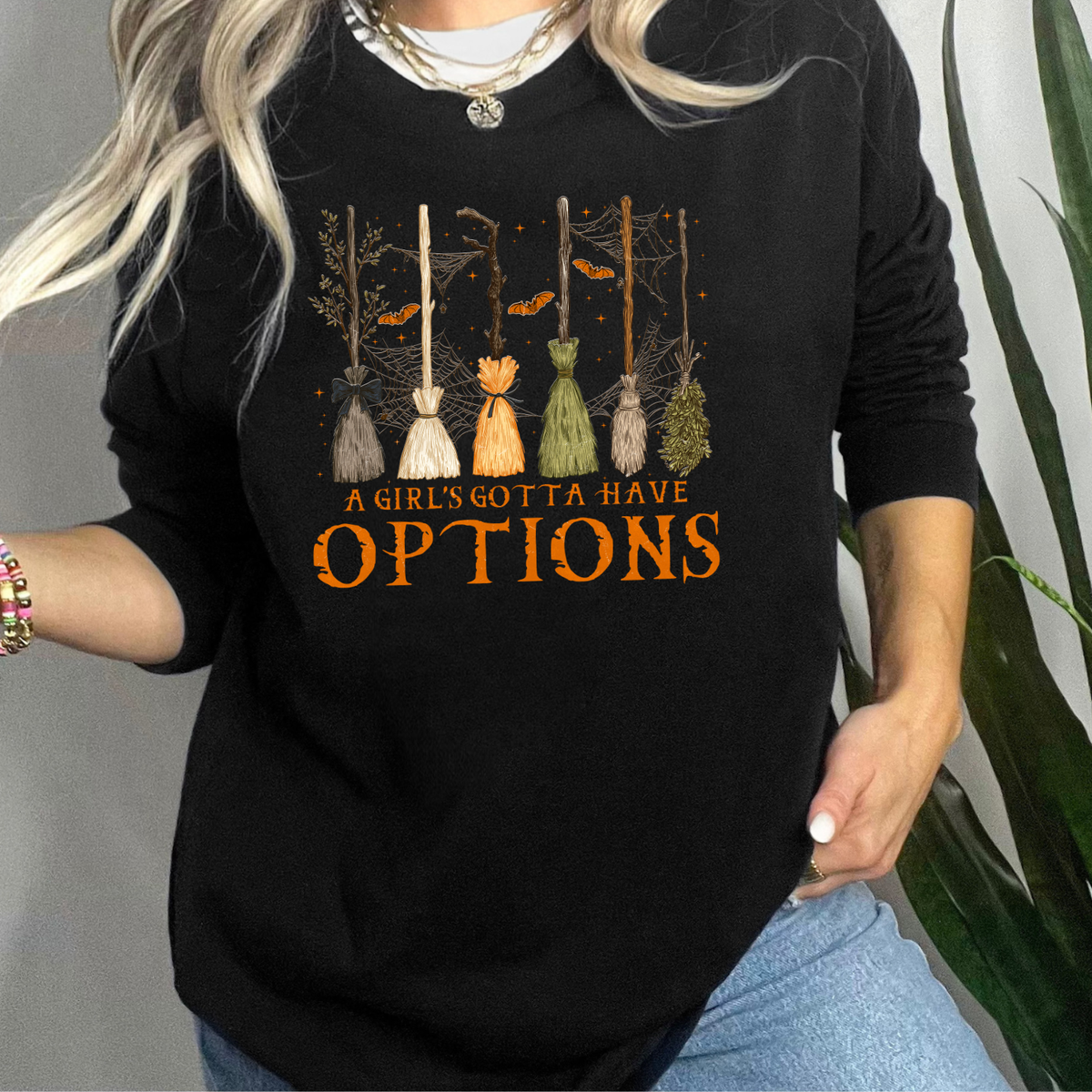 Witch Broom Options Halloween