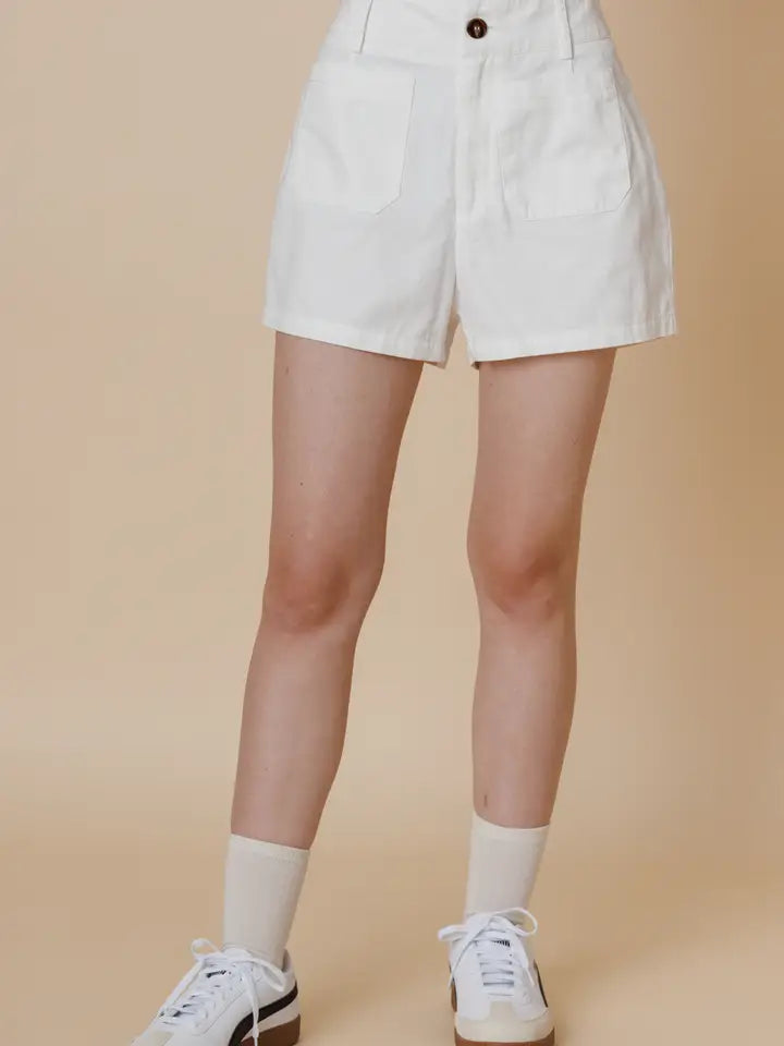 Double Patch Pocket Shorts