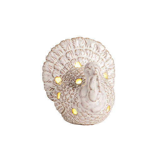 White Turkey Light Up Sitter