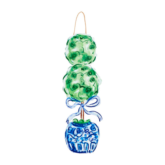 topiary door hanger