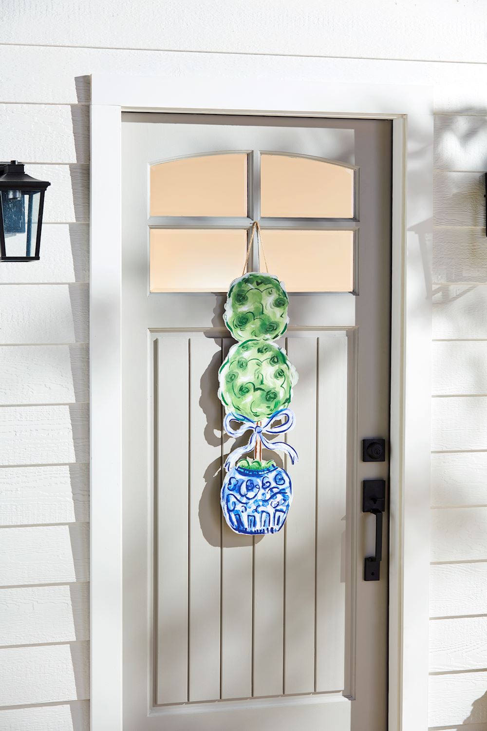 topiary door hanger
