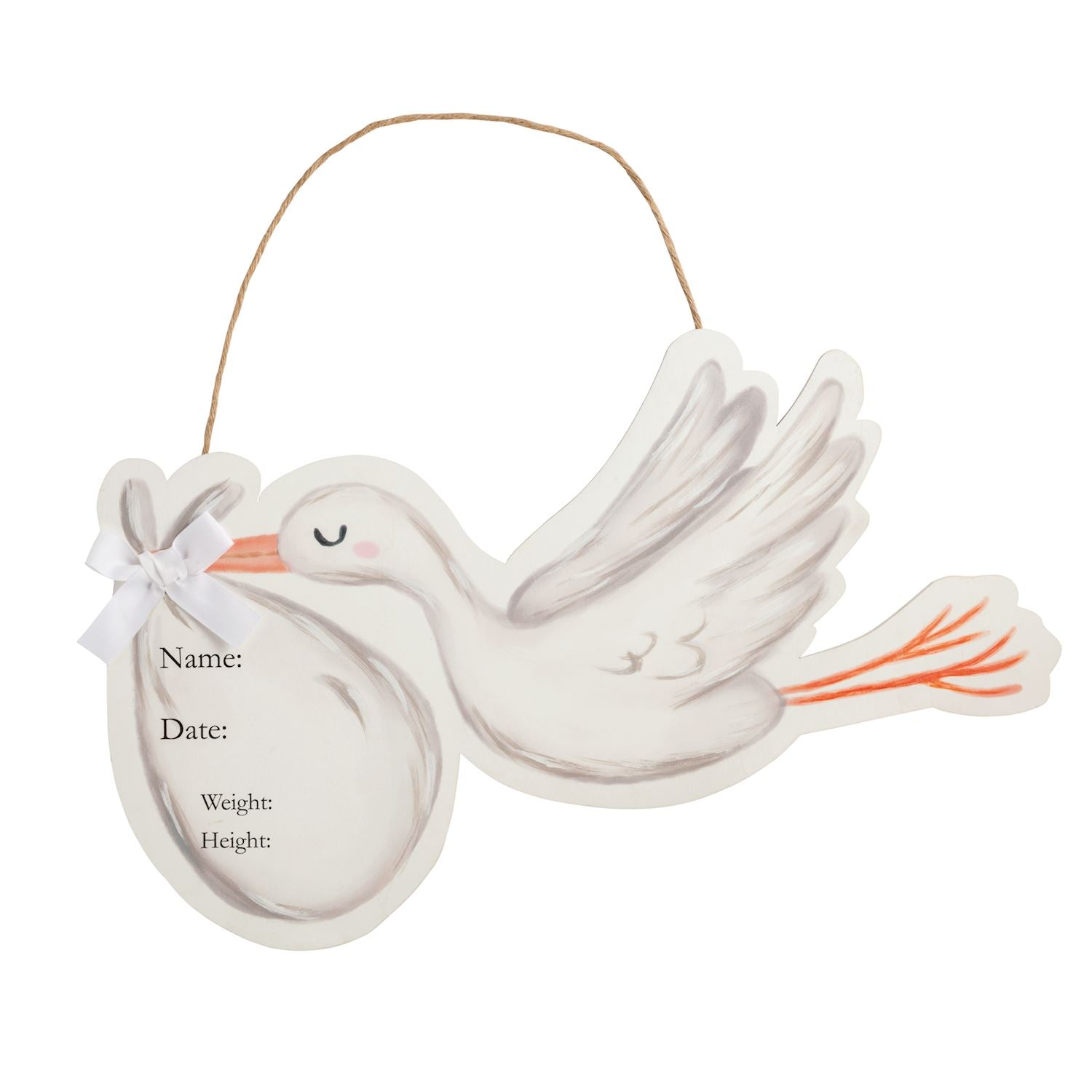 Stork Door Hanger - The Season Boutique