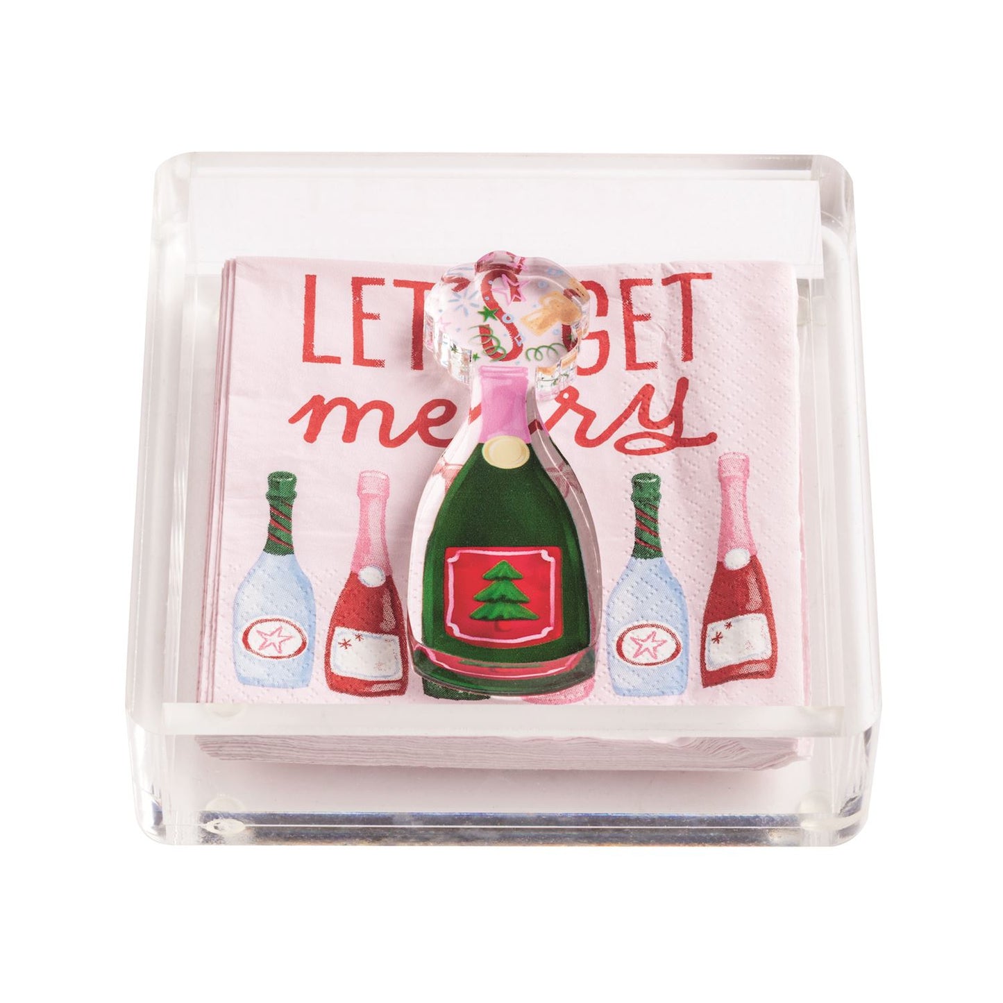 Let's Get Merry Napkin Caddy