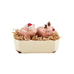 Pig Christmas Animal Salt & Pepper Shaker