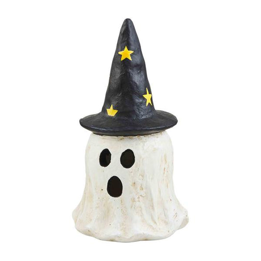 Ghost W Black Hat Lantern
