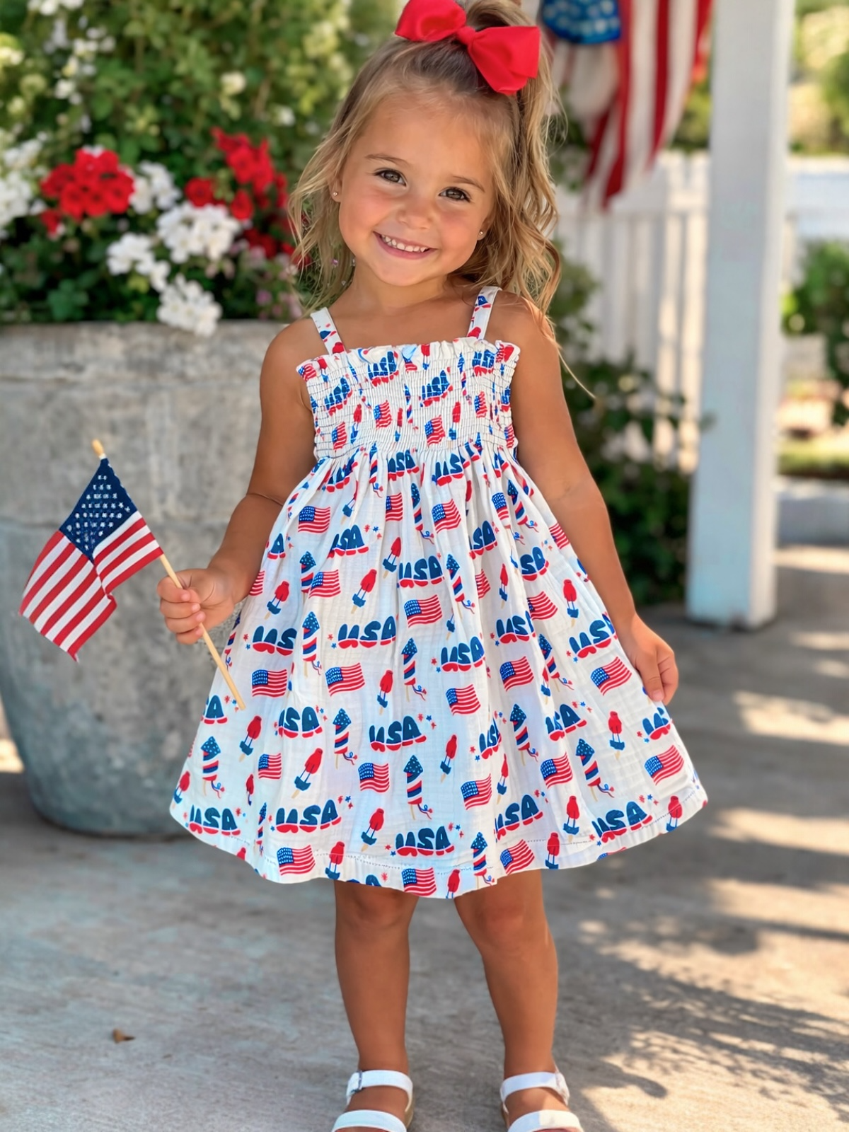 4th of July Children's Tube Dress - The Season Boutique