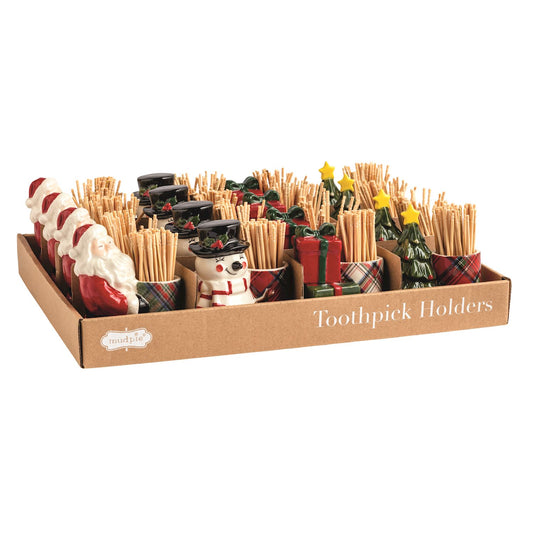 Tartan Toothpick Caddy