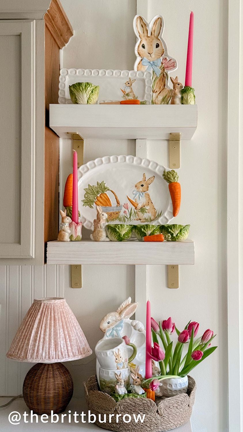 Easter Carrot Handle Platter - The Season Boutique