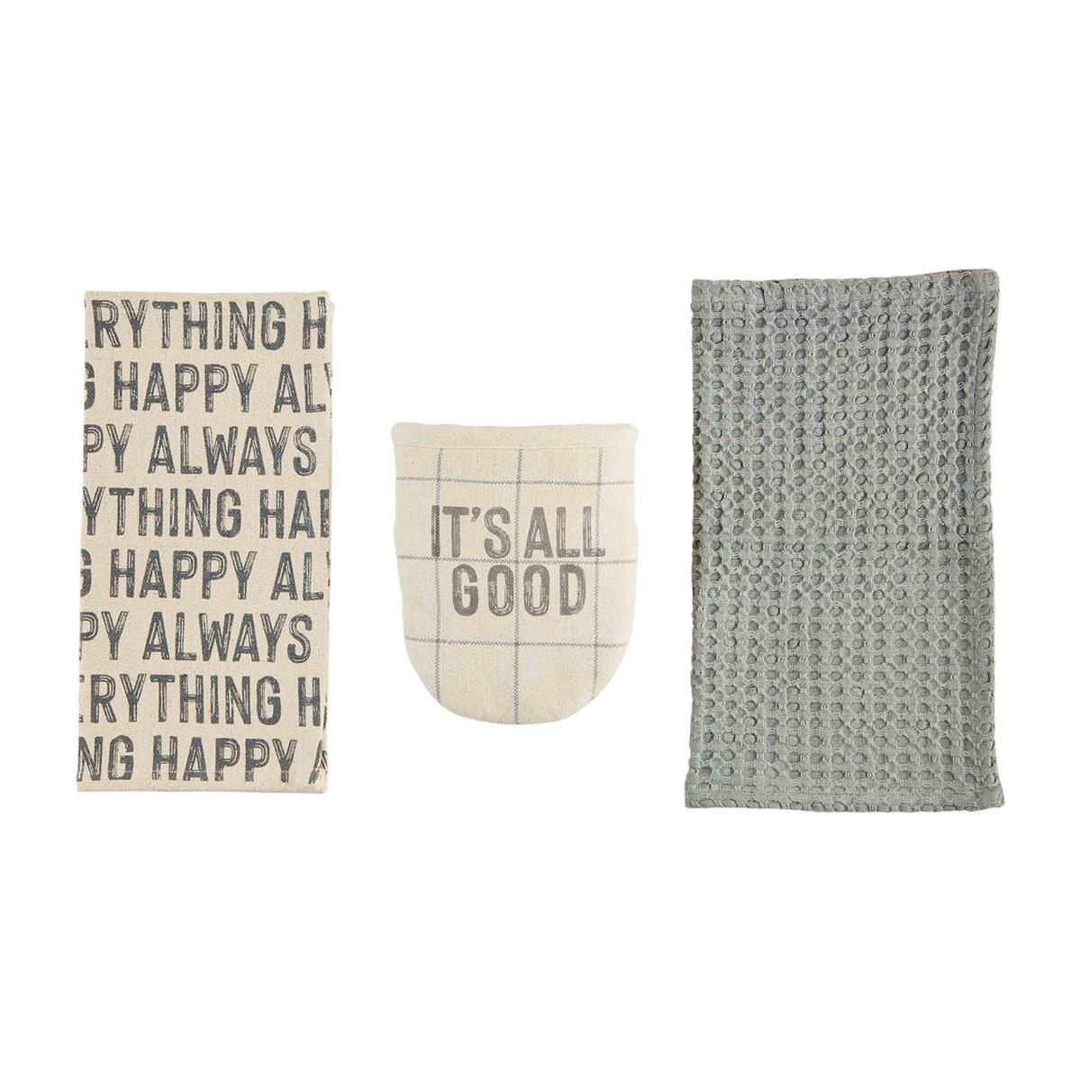 Oven Mitt & Towel Set - The Season Boutique