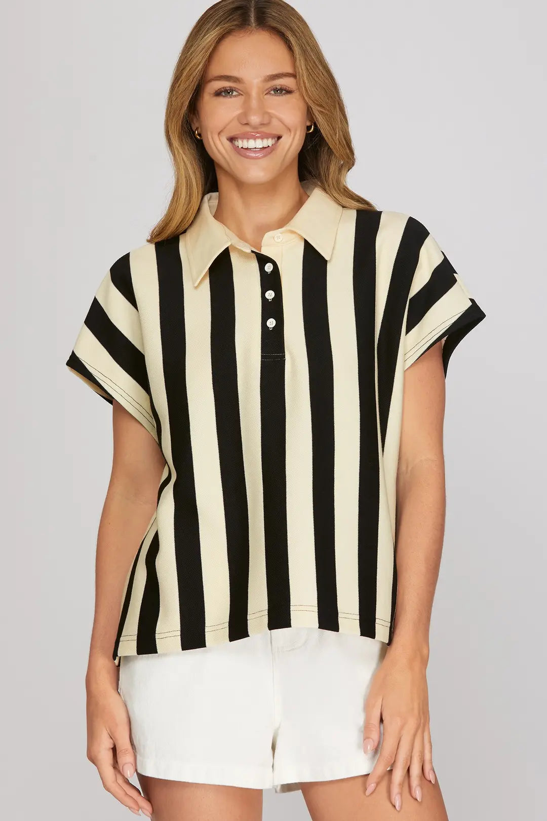 Knit Striped Top