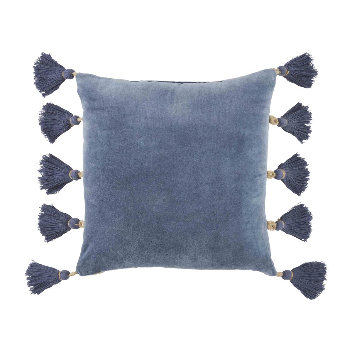 VELVET TASSEL PILLOW - The Season Boutique