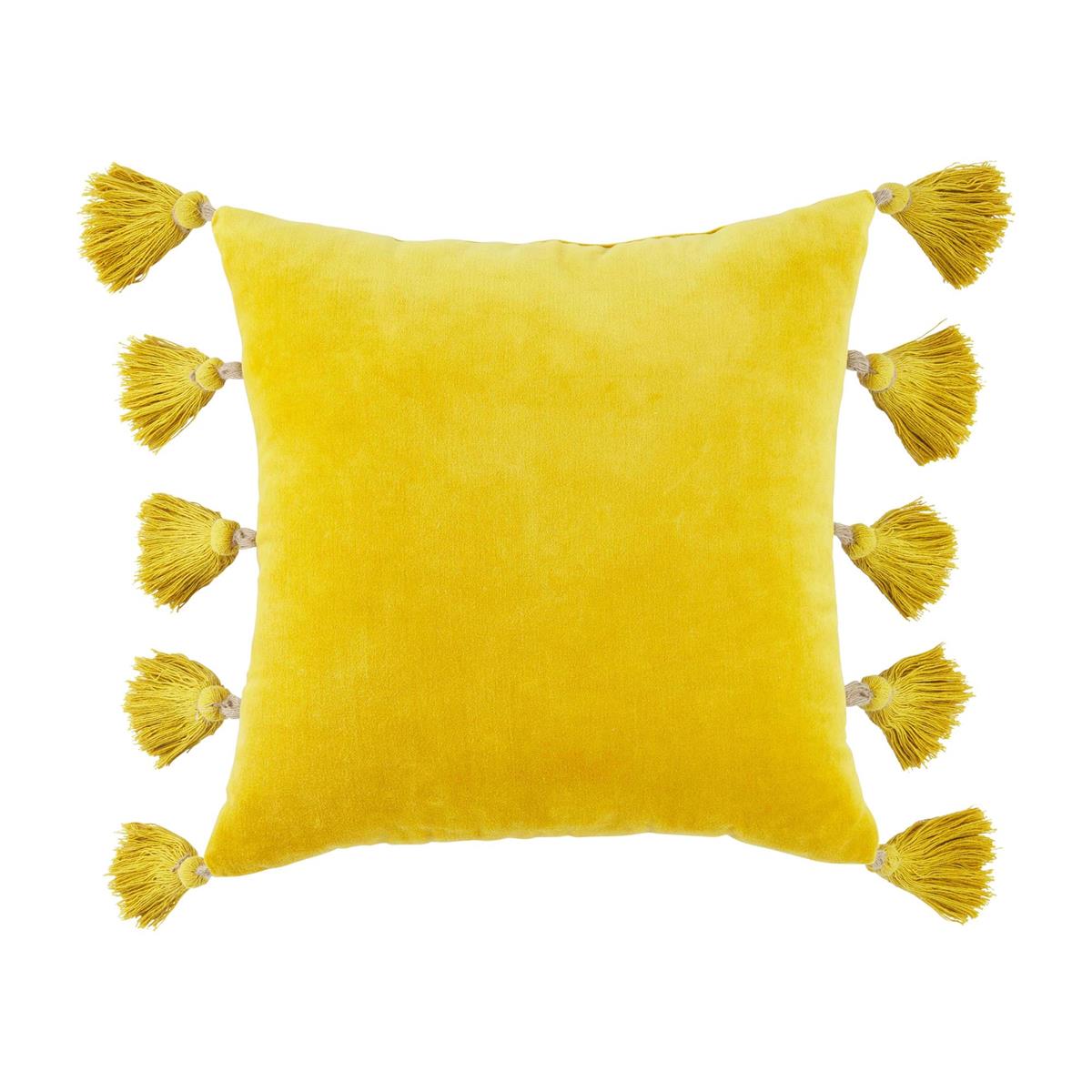 VELVET TASSEL PILLOW - The Season Boutique