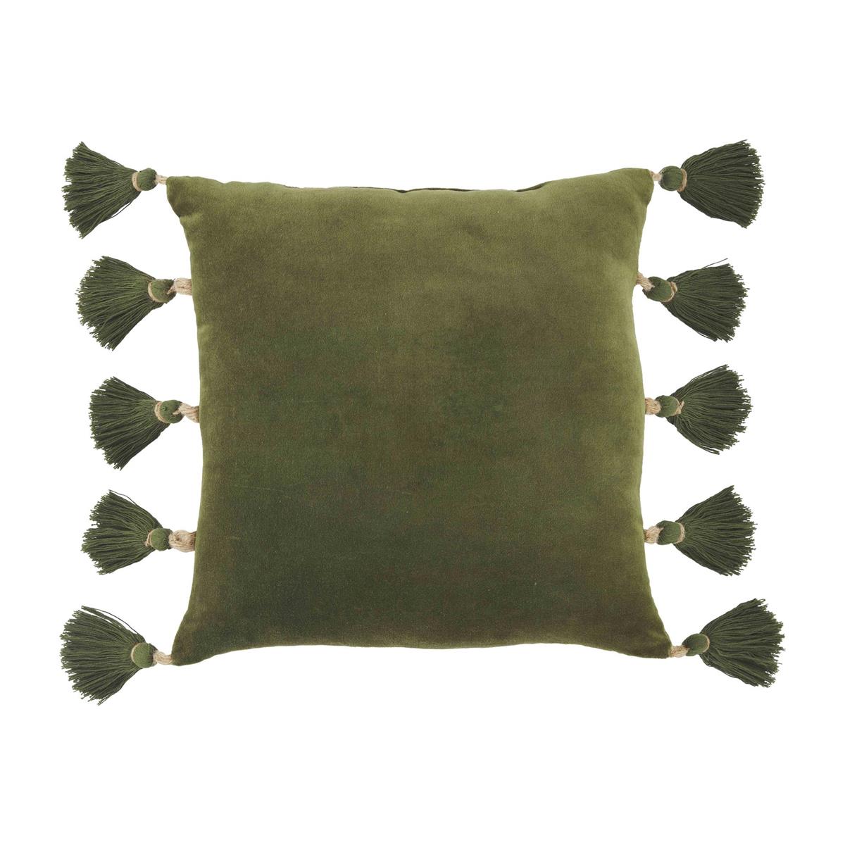 VELVET TASSEL PILLOW - The Season Boutique