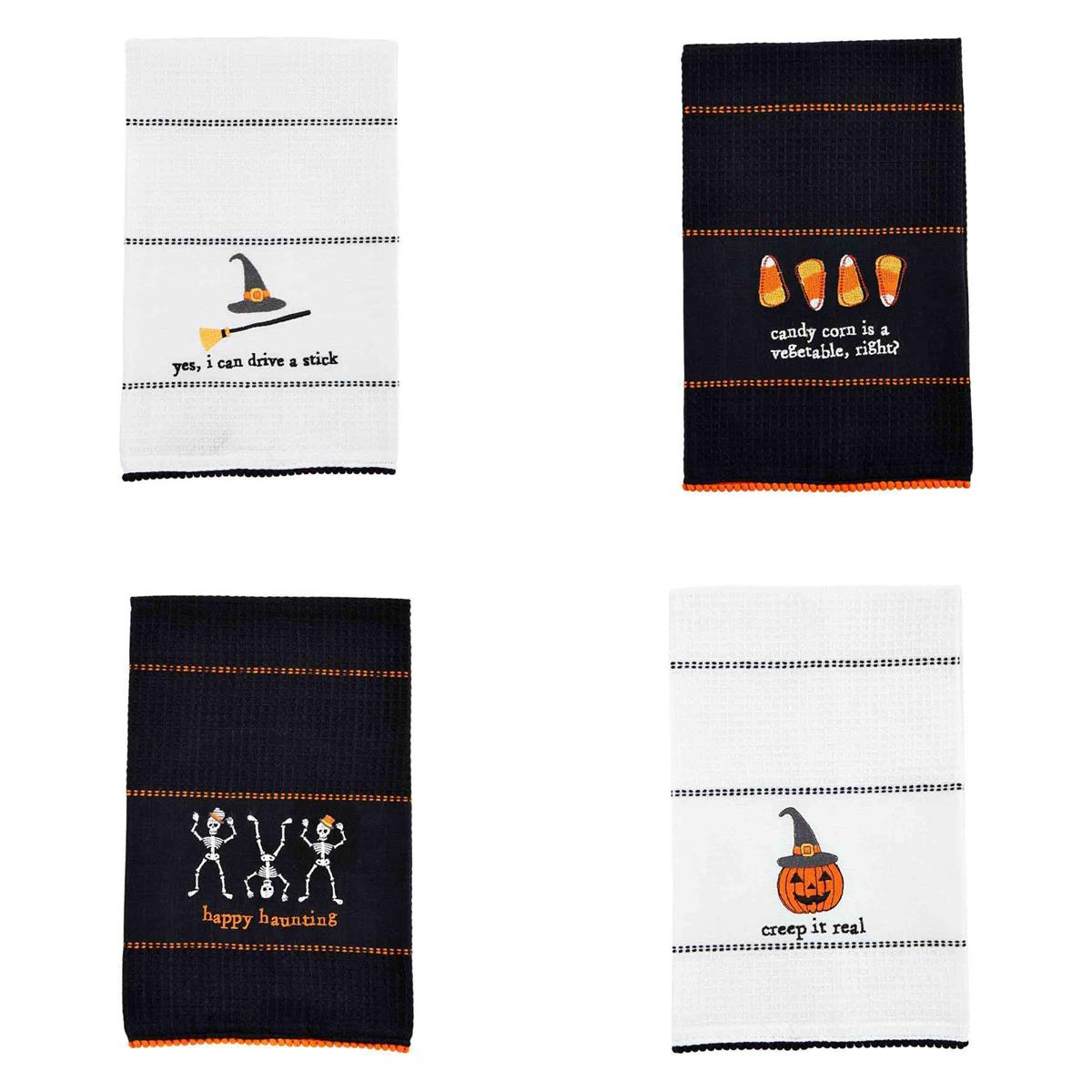 Halloween Waffle Towels - The Season Boutique