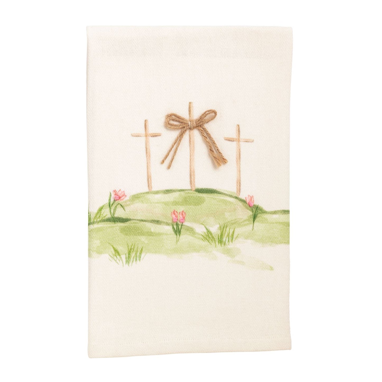 Three Crosses Easter Towel - The Season Boutique