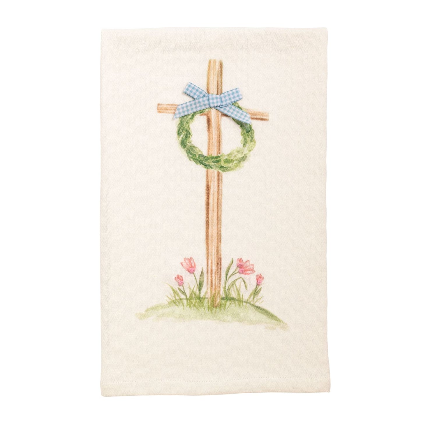 Church With Wreath Easter Towel - The Season Boutique