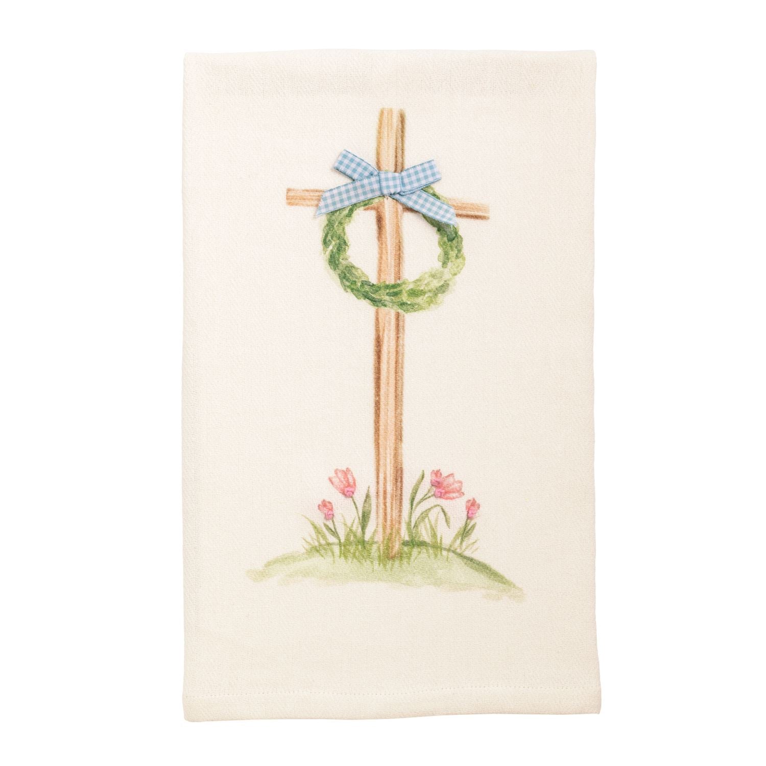 Church With Wreath Easter Towel - The Season Boutique