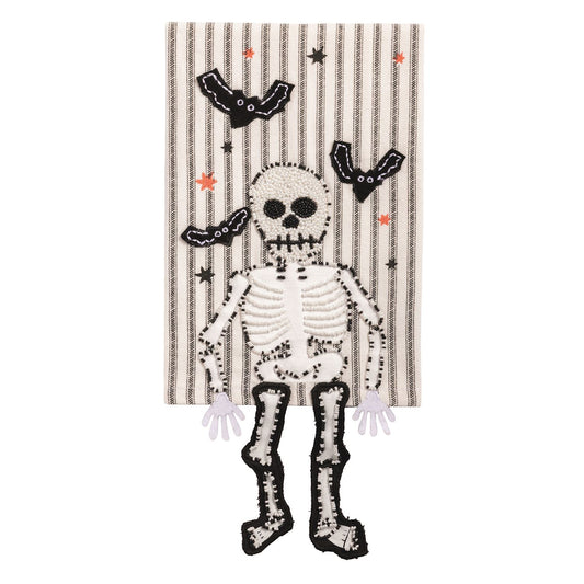 Skeleton Dangle Leg Towel