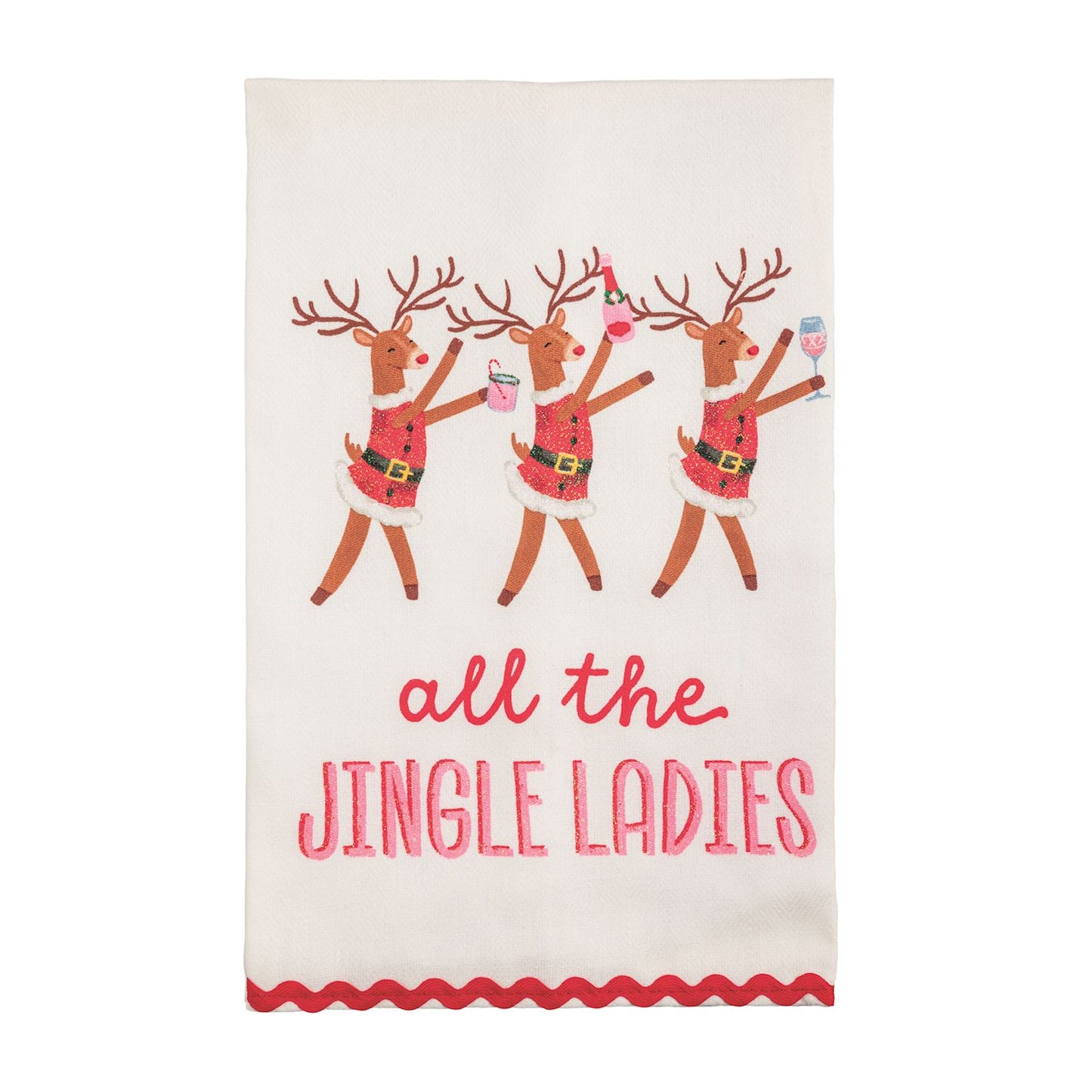 All the Jingle Ladies Towel