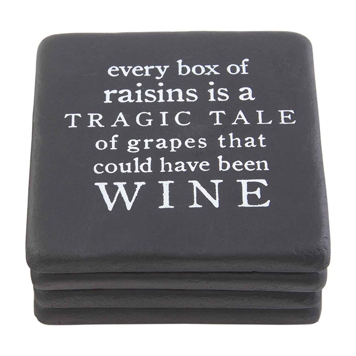 TASTING FUNNY WINE COASTERS - The Season Boutique