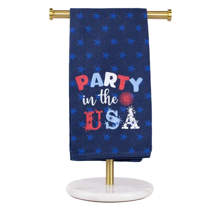 Party in the USA Jacquard Hand Towel - The Season Boutique