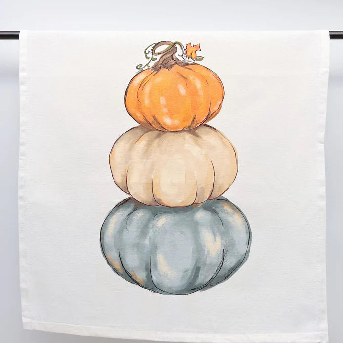 Pumpkin Stack Towel - The Season Boutique