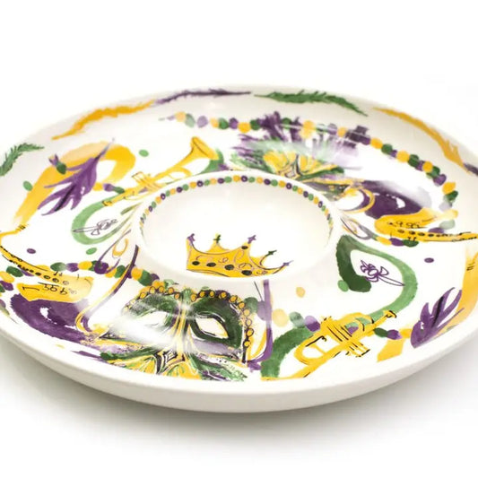 Chip & Dip - Mardi Gras Mask