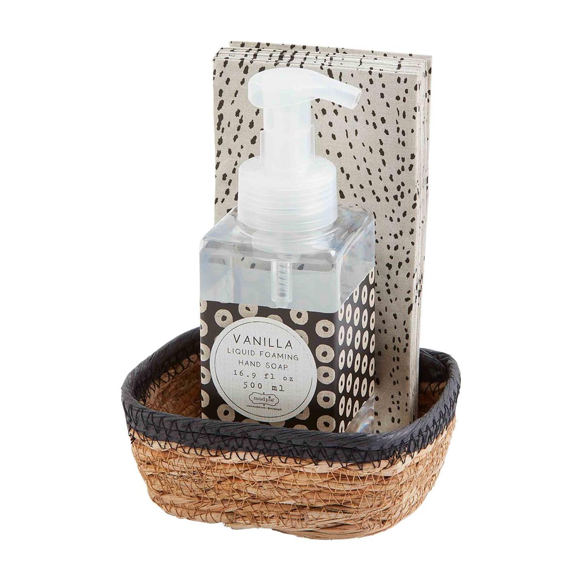 Black Dot Soap & Guest Towel Sets - The Season Boutique