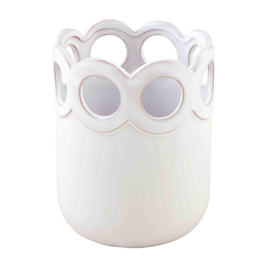 Scalloped Utensil Holder - The Season Boutique