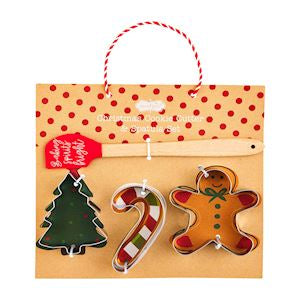 Christmas Spatula & Cookie Cutter Set