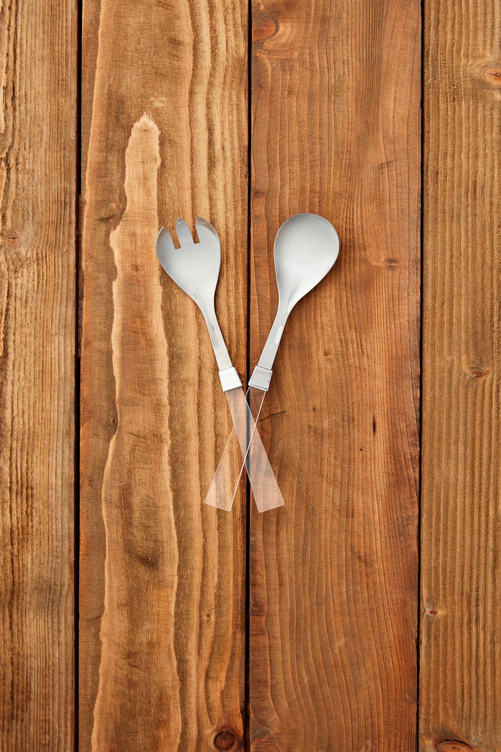 Acrylic Salad Server Set