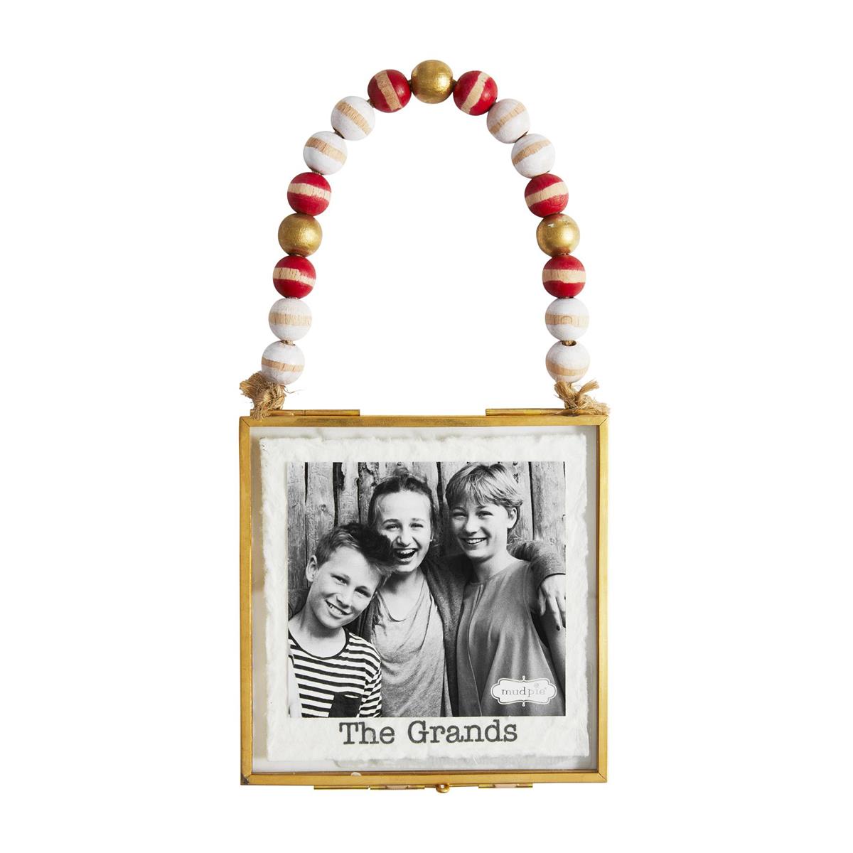 Beaded Photo Ornaments - The Season Boutique