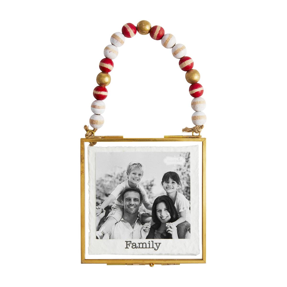 Beaded Photo Ornaments - The Season Boutique