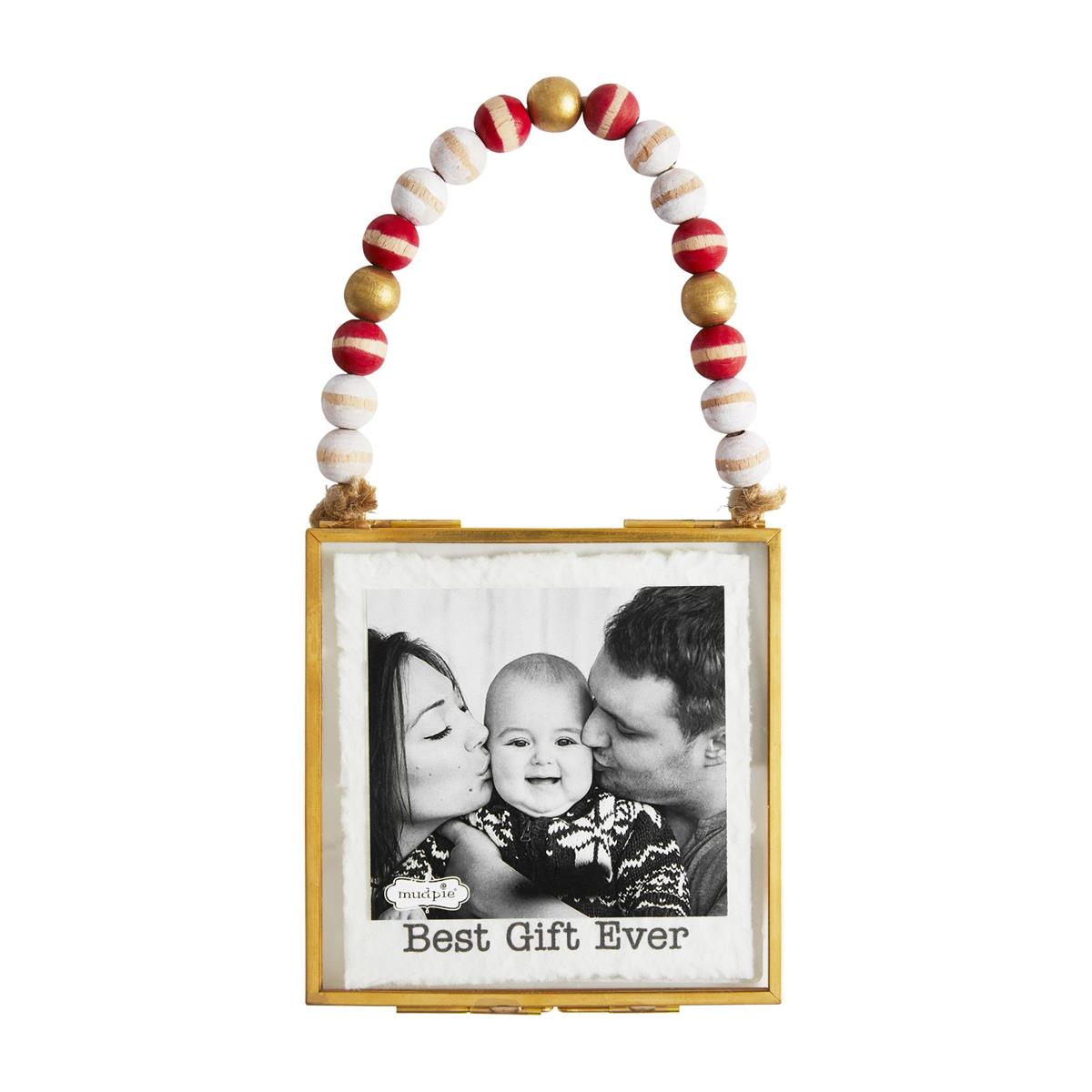 Beaded Photo Ornaments - The Season Boutique