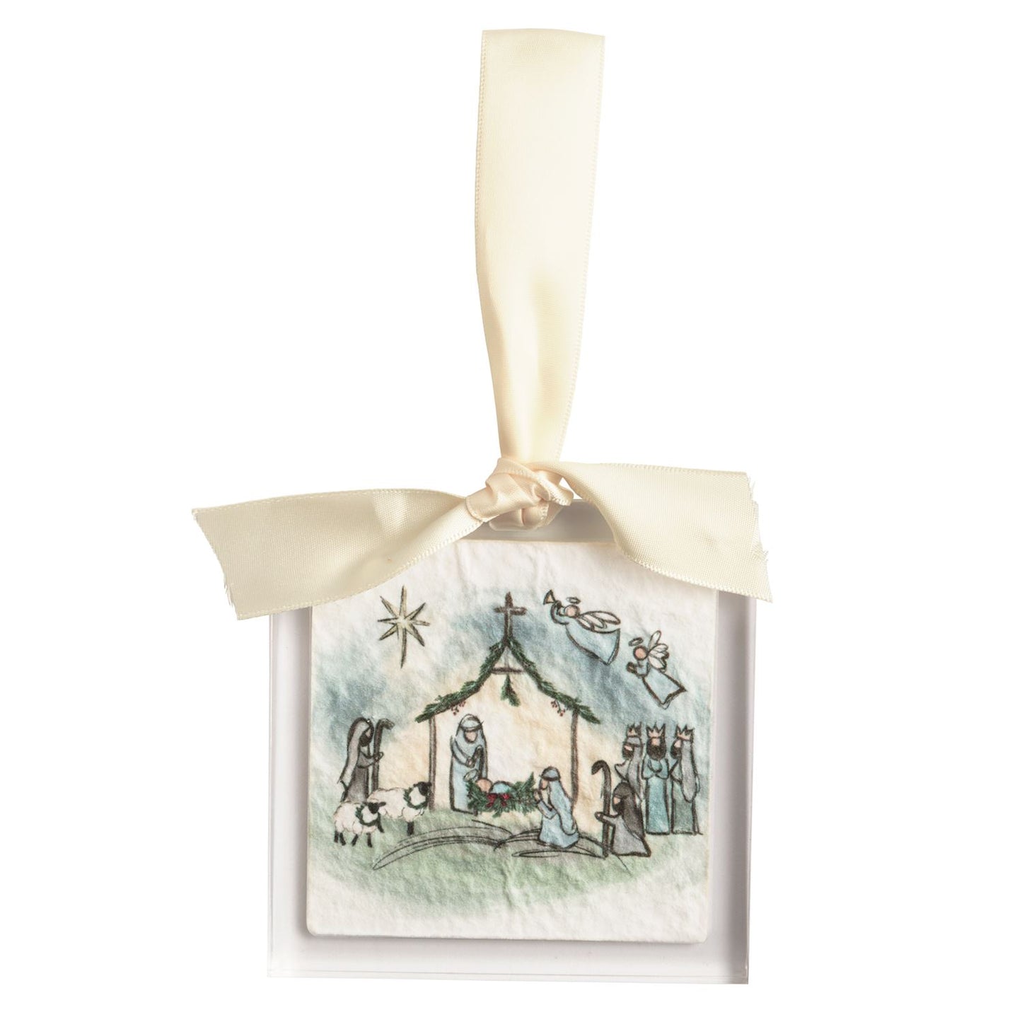 Nativity Acrylic Ornament
