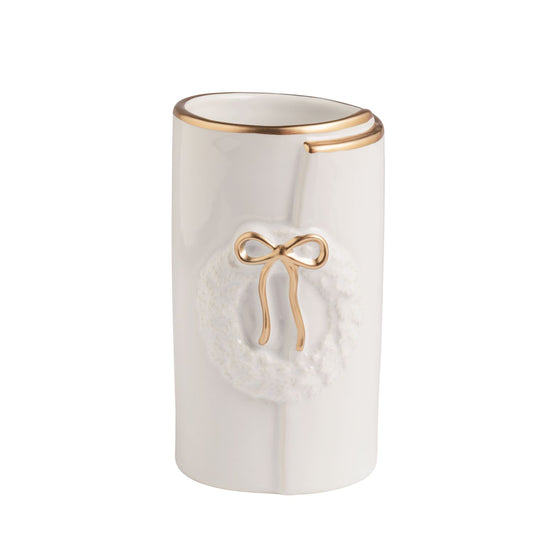 Gold Wreath Vase - The Season Boutique