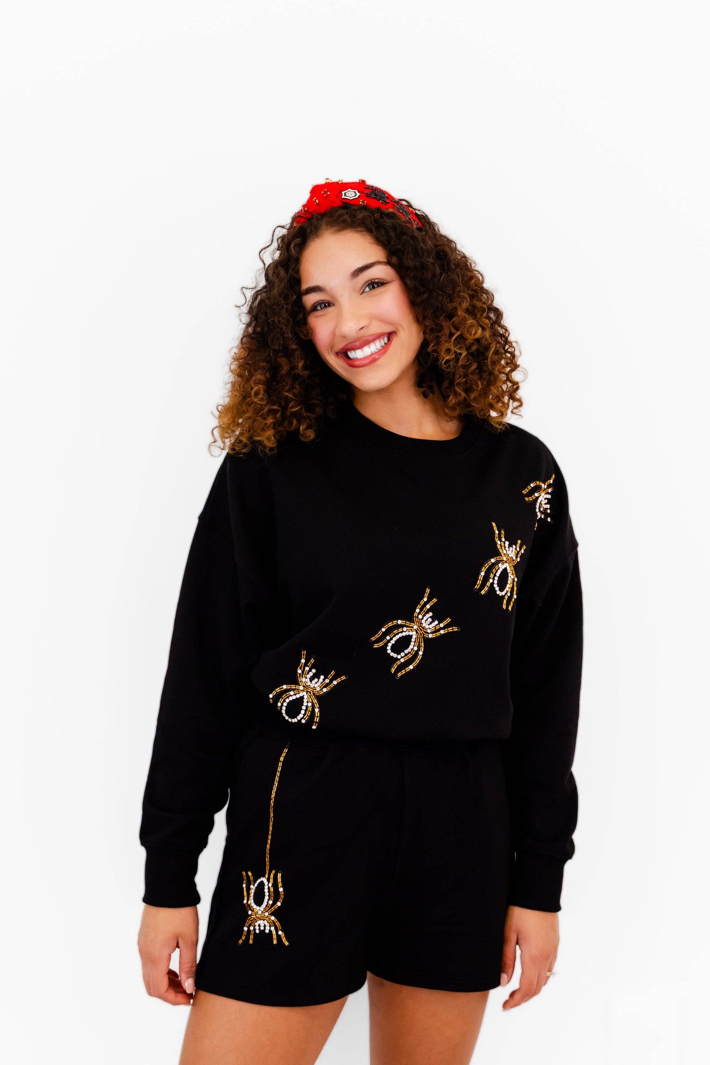 Sparkle Spider Short Set