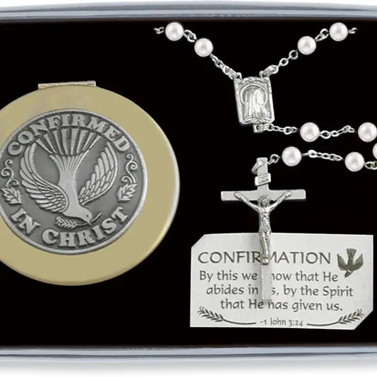 Confirmation Rosary Gift Set For Girl