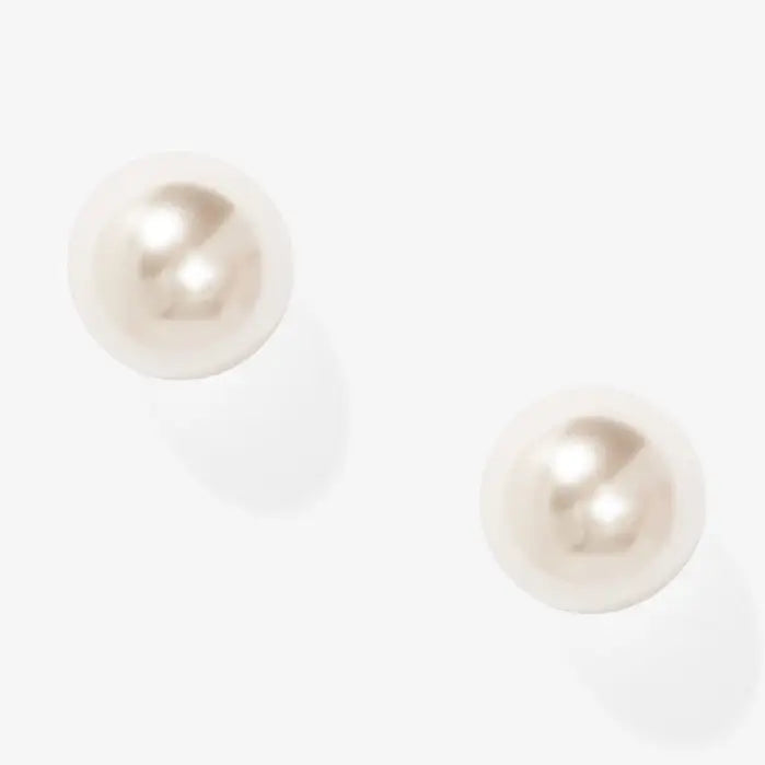 Chunk Bead Stud Earrings