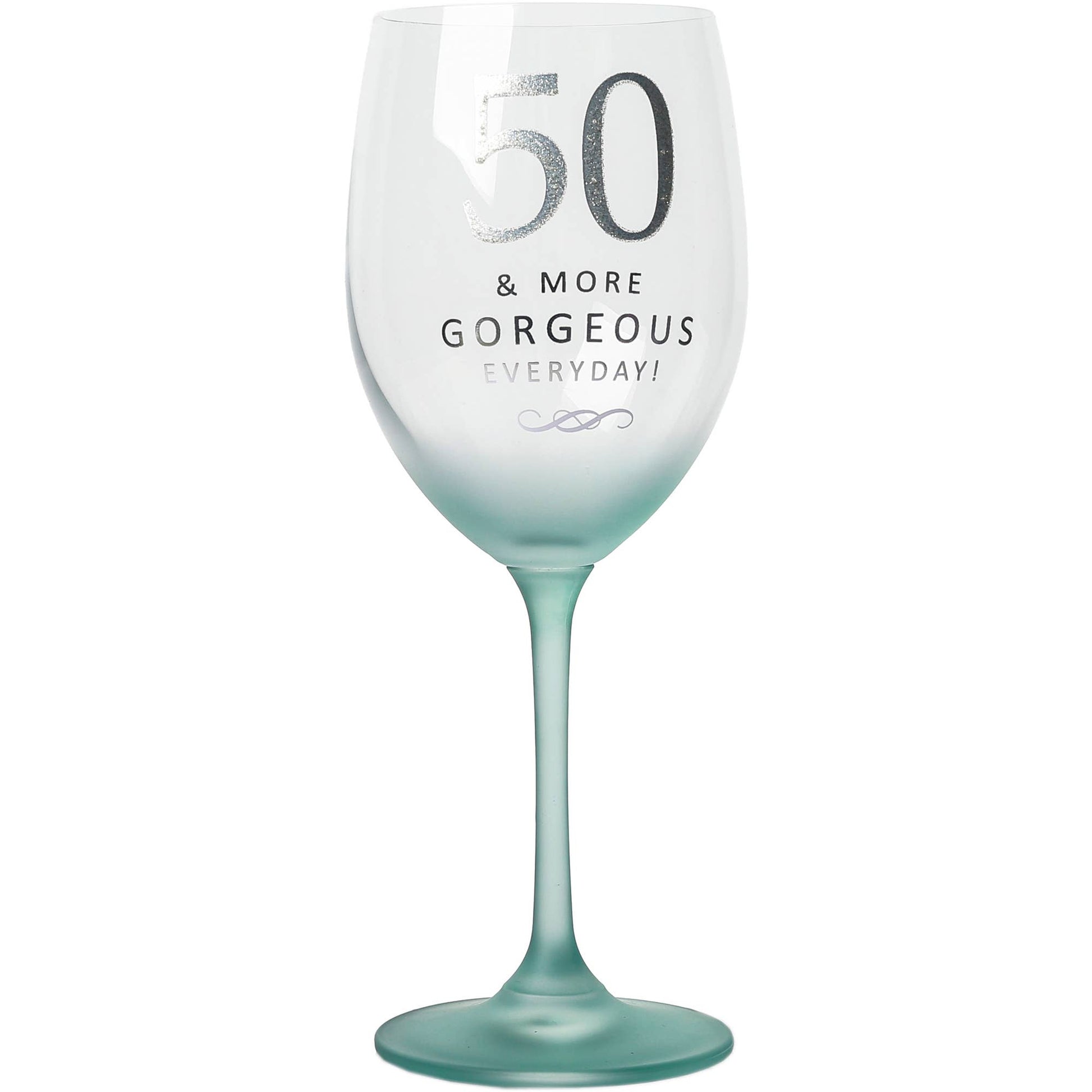 Gift Boxed 50th Birthday Wine Glass - The Season Boutique