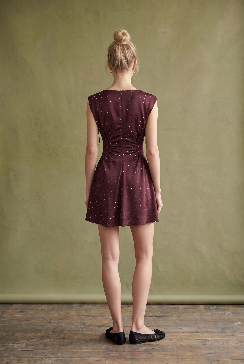 Polka Dot Mini Dress