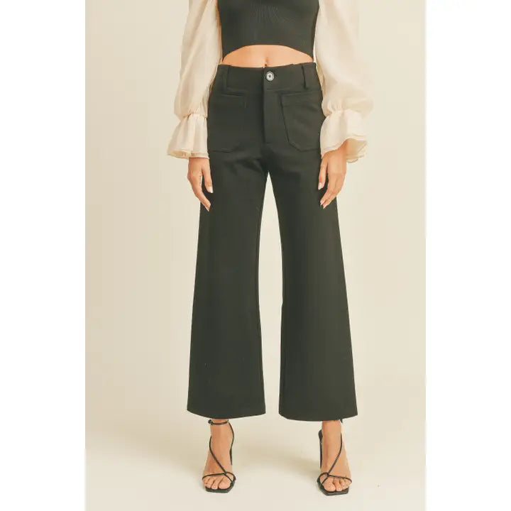 Two Pockets Ponte Pants