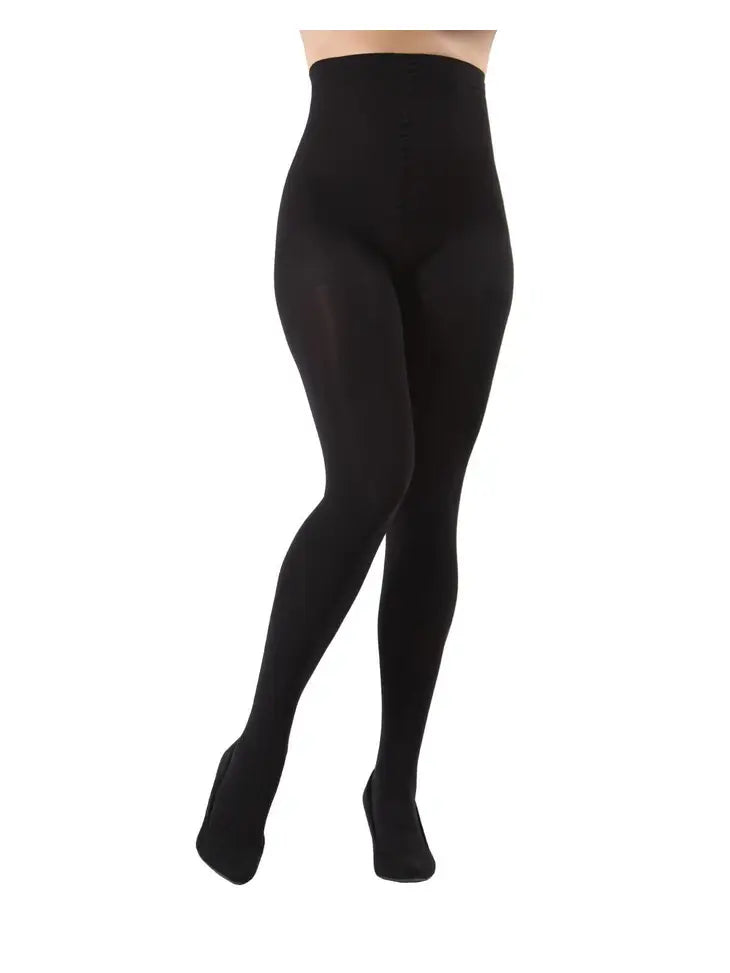 Memoi Completely Opaque Control Top Tights