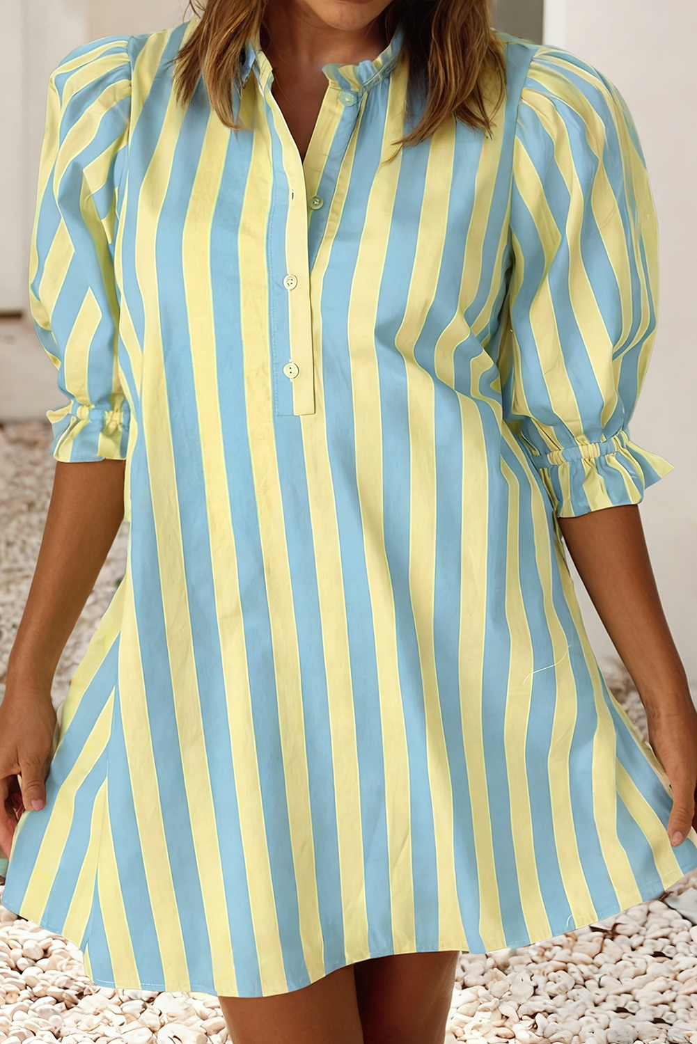 Striped Mini Dress