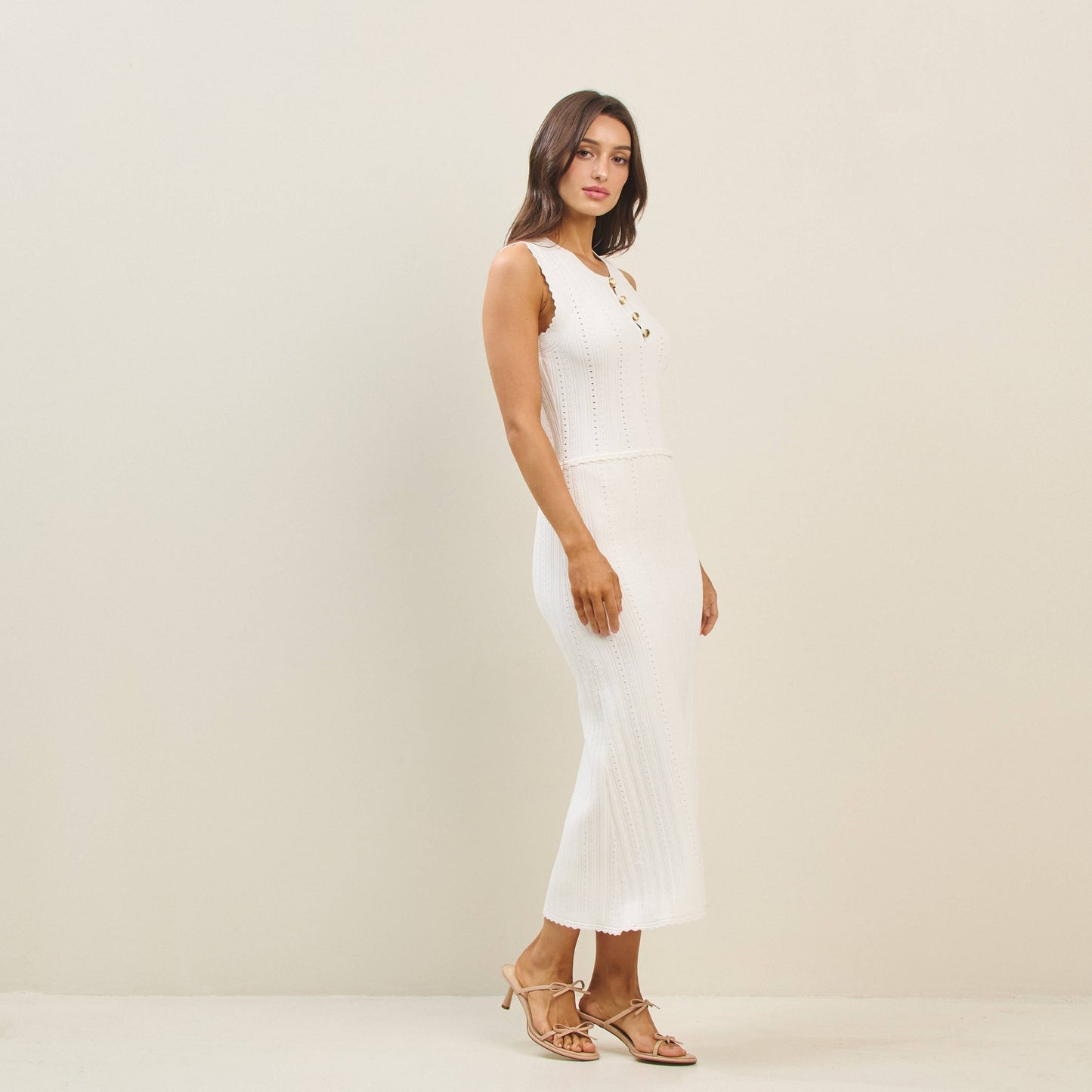 Textured knit dress - The Season Boutique
