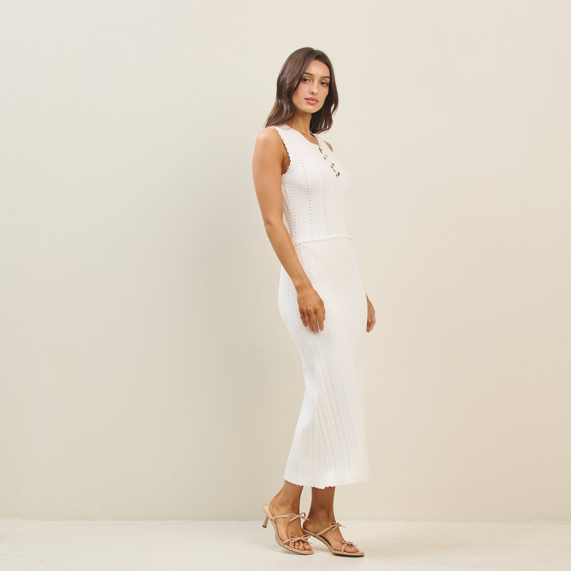 Textured knit dress - The Season Boutique